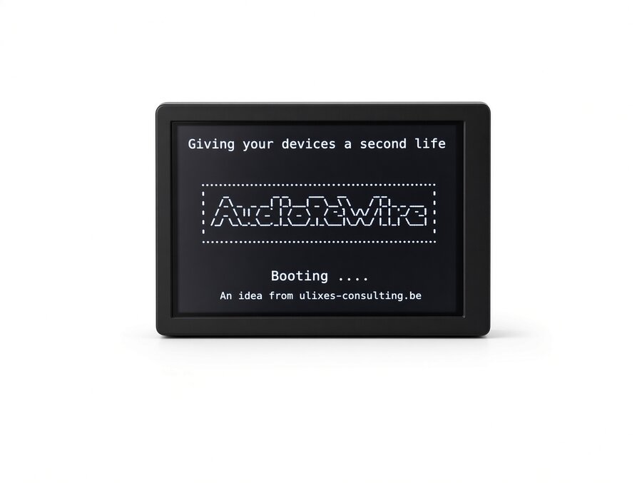 Boot screen reading Giving your devices a second life
